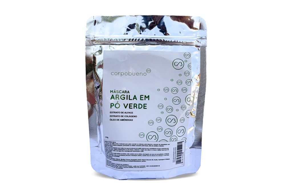 Máscara Argila em Pó Verde - 120g